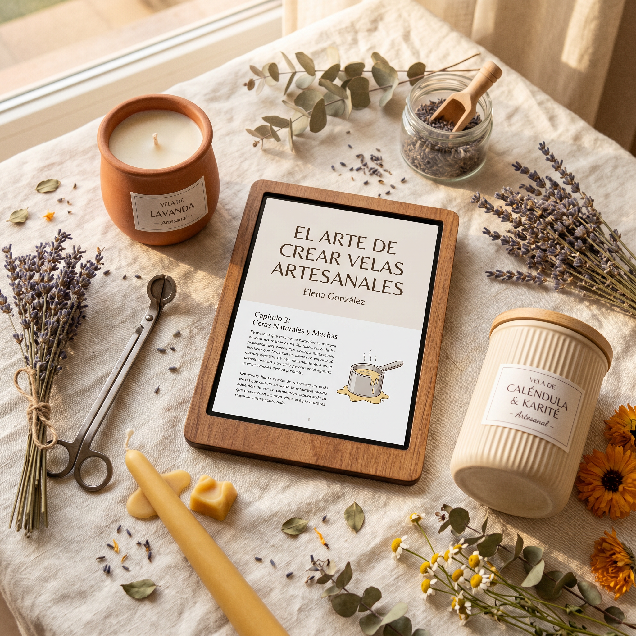 Velas con Diseño: El Método Completo